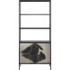 Arlington Black Bookcase